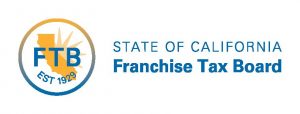 “State of California Franchise Tax Board” logo